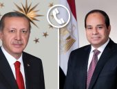 السيد الرئيس عبد الفتاح السيسي يتلقي اتصالاً هاتفياً من الرئيس التركي رجب طيب أردوغان.