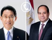 السيد الرئيس عبد الفتاح السيسي يتلقي اتصالاً هاتفياً من السيد فوميو كيشيدا، رئيس وزراء اليابان.