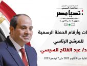 أرقام وإحصائيات حول ما قامت به الحملة الرسمية للمرشح الرئاسي السيد/ عبد الفتاح السيسي خلال الفترة السابقة