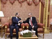 السيد الرئيس عبد الفتاح السيسي يلتقي في الرياض مع الرئيس التركي رجب طيب أردوغان.