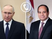 السيد الرئيس عبد الفتاح السيسي يتلقي اتصالا هاتفياً من الرئيس الروسي “فلاديمير بوتين”.