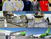 5 طائرات محملة بالمواد الغذائية من سلطنة عُمان إلى الشعب الفلسطيني