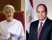 الرئيس السيسى يهنئ سلطنة عمان بذكرى العيد الوطنى .