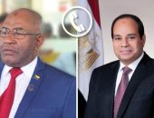 السيد الرئيس عبد الفتاح السيسي يجري اتصالاً هاتفياً بالسيد “غزالي عثماني”، رئيس جزر القُمر.