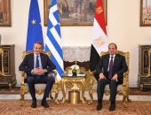 السيد الرئيس عبد الفتاح السيسي يستقبل السيد “كيرياكوس ميتسوتاكيس”، رئيس وزراء اليونان، على هامش القمة المصرية الأوروبية،