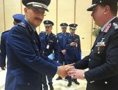 قائد القوات الجوية يلتقى قائد القوات الجوية الملكية السعودية ويشارك الإحتفال بتخريج الدفعة ( 103 ) من طلبة كلية الملك فيصل الجوية …