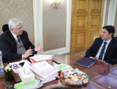 وزير التعليم العالي يلتقى النقيب العام لنقابة البيطريين