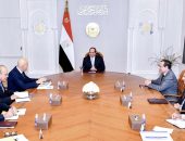 السيد الرئيس عبد الفتاح السيسي يستقبل السيد كلاوديو ديسكالزي الرئيس التنفيذي لشركة إيني الإيطالية للبترول