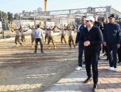 السيد الرئيس عبد الفتاح السيسى يتفقد فجر أمس الأكاديمية العسكرية المصرية حيث رافقه الفريق اول محمد زكى القائد العام للقوات المسلحة وزير الدفاع والانتاج الحربي والفريق اسامة عسكر رئيس اركان القوات المسلحة وعدد من كبار قادة القوات المسلحة.