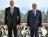 السيد الرئيس عبد الفتاح السيسي يعقد مباحثات على مستوى القمة مع الرئيس الأذري إلهام علييف بمقر قصر “زوجلوب”