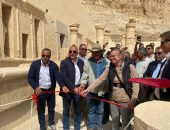 افتتاح حجرتين جديدتين بمعبد حتشبسوت بالدير البحري
