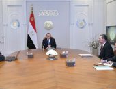 السيد الرئيس عبد الفتاح السيسي يجتمع مع الدكتور محمد مختار جمعة وزير الأوقاف، واللواء محمد أمين مستشار رئيس الجمهورية للشئون المالية.