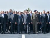 السيد الرئيس عبد الفتاح السيسي رئيس الجمهورية يقدم واجب العزاء لأسرة الفقيد، المهندس/ شريف إسماعيل.. رحمه الله..