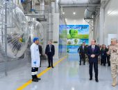 السيد الرئيس  عبد الفتاح السيسي يشهد افتتاح المرحلة الثانية من مجمع الصناعات الغذائية (سايلو فودز)