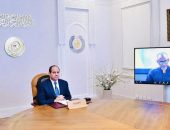 السيد الرئيس عبد الفتاح السيسي يشارك عبر تقنية الفيديو كونفرانس في أعمال الدورة الأربعين للجنة التوجيهية لرؤساء دول وحكومات الوكالة الإنمائية للاتحاد الأفريقي “النيباد”