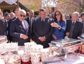 وزيرا التربية والتعليم والتنمية المحلية يتفقدان مدرسة النور للمكفوفين ويفتتحان معرض منتجات مدارس التعليم الفني بالبحيرة