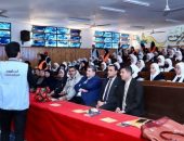 وزيرة التضامن الاجتماعي تعلن تدشين برنامج الوقاية من المخدرات لطلاب المدارس من مدينة العريش بمحافظة شمال سيناء