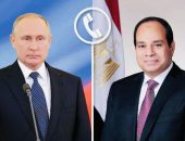 السيد الرئيس عبد الفتاح السيسي يجري اتصالاً هاتفياً مع الرئيس الروسي فلاديمير بوتين.