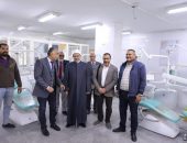 رئيس جامعة الأزهر يتفقد كلية طب الأسنان بنين بالقاهرة