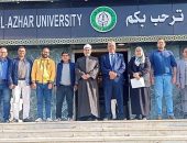 إقبال كبير من مواطني محافظة الوادي الجديد على قافلة جامعة الأزهر الطبية