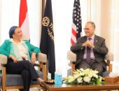 وزيرة البيئة تشهد إنطلاق النسخة الثامنة من المؤتمر السنوي للبحث والإبداع ٢٠٢٣ بالجامعة الأمريكية: