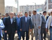 وزير التنمية المحلية ومحافظ بنى سويف يتفقدان مشروعات المبادرة الرئاسية ” حياة كريمة ” بقرية سدس بمركز ببا