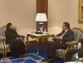 وزير الصحة يلتقي نظيرته القطرية لتبادل الخبرات الناجحة في مبادرات الصحة العامة وإدارة الأزمات والجوائح