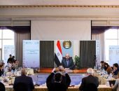 الوزير شكري يؤكد على المسئولية الكبرى الواقعة على عاتق اللجنة لتفعيل قرار مؤتمر شرم الشيخ التاريخي بإنشاء صندوق تمويل الخسائر والأضرار