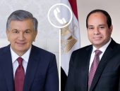 السيد الرئيس عبد الفتاح السيسي يجري اتصالاً هاتفياً مع الرئيس شوكت ميرضياييف، رئيس جمهورية أوزبكستان