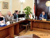 وزارة التموين والتجارة الداخلية:السيد الأستاذ الدكتور وزير التموين والتجارة الداخلية الدكتور / على المصيلحي يجتمع مع السيد اللواء/ هشام الحصري رئيس لجنة الزراعة بمجلس النواب المصري