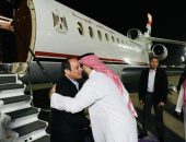 السيد الرئيس عبد الفتاح السيسي يقوم بزيارة إلى مدينة جدة بالمملكة العربية السعودية، حيث التقى مع شقيقه صاحب السمو الملكي الأمير محمد بن سلمان بن عبد العزيز آل سعود