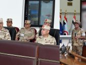 المتحدث العسكري: الفريق / أسامة عسكر رئيس أركان حرب القوات المسلحة يشهد إحدى مراحل مشروع مراكز القيادة الإستراتيجى التعبوى التخصصى لإدارة الإشارة (أمان-2) …