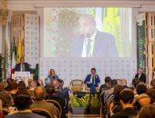 وزير التموين يلقى الكلمة الرئيسية بالمنتدى العالمي للأسواق بروما.