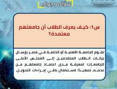 التعليم العالي: (س و ج) للإجابة على كافة استفسارات الطلاب المصريين العائدين من الجامعات الروسية والأوكرانية والسودانية (الجزء الثاني)