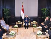السيد الرئيس عبد الفتاح السيسي يلتقي  اليوم في شرم الشيخ مع السيدة شيليشي كابويبوي، سكرتير عام منظمة الكوميسا.