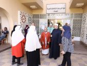 رئيس جامعة الأزهر يتفقد لجان الامتحانات والكنترولات بكلية الدراسات الإسلامية للبنات بالقاهرة
