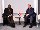 السيد الرئيس عبد الفتاح السيسي يلتقي في باريس مع الرئيس الجنوب أفريقي سيريل رامافوزا، وذلك على هامش انعقاد قمة “ميثاق التمويل العالمي الجديد”.