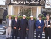رئيس جامعة الأزهر يتفقد امتحانات الدراسات العليا بكليات فرع طنطا