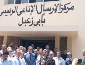 رئيس الهيئة الوطنية للإعلام فى زيارة لمركز إرسال ابوزعبل