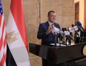 وزير السياحة والآثار والقائمة بالأعمال بالسفارة الأمريكية بالقاهرة يفتتحان مركز زوار القبة الضريحية للإمام الشافعي