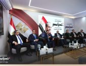 الحملة الرسمية للمرشح الرئاسي عبد الفتاح السيسي تستقبل وفداً من النقابة العامة للبنوك والتأمينات والأعمال المالية في مقرها الرسمي