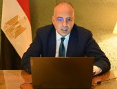 الدكتور سويلم رئيس مجلس وزراء المياه الافارقة يشارك فى الاجتماع الافتراضي لوزراء المالية الأفارقة لعام ٢٠٢٣