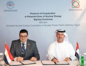 هيئة المحطات النووية لتوليد الكهرباء توقع بروتوكول تعاون في مجال الاستخدامات السلمية للطاقة النووية مع مؤسسة الإمارات للطاقة النووية