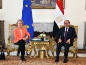السيد الرئيس عبد الفتاح السيسي يستقبل السيدة “أورسولا فون دير لاين”، رئيسة المفوضية الأوروبية، على هامش القمة المصرية الأوروبية