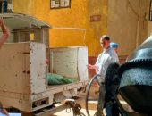 مجلس مدينه الخصوص بضبط حاله بناء مخالف داخل الحيز العمراني بمساحة ١٠٠ متر