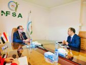 رئيس الهيئة القومية لسلامة الغذاء يلتقي الملحق التجاري بالسفارة السعودية لبحث سبل تعزيز التعاون التجاري وتيسير نفاذ الصادرات الغذائية بين البلدين