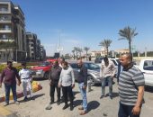 حملات لرفع الإشغالات وتكثيف صيانة المزروعات بمدينة الشروق