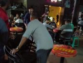 شن حملة اشغالات بمدينه الخصوص بالفترة المسائية