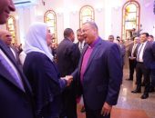 وزيرة التضامن الاجتماعي تزور الكنيسة الإنجيلية.. وتهنئ الطائفة الإنجيلية بمناسبة عيد القيامة المجيد