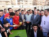 وزير الشباب والرياضة يفتتح ملعب الأكريليك وحمام سباحة بمركز شباب مدينة سوهاج ويضع حجر أساس الصالة المغطاة بنادي سوهاج الرياضي والمركز الدولي الطبي الصحي واصابات الملاعب ويتفقد الأعمال الإنشائية بالمول التجاري باستاد سوهاج